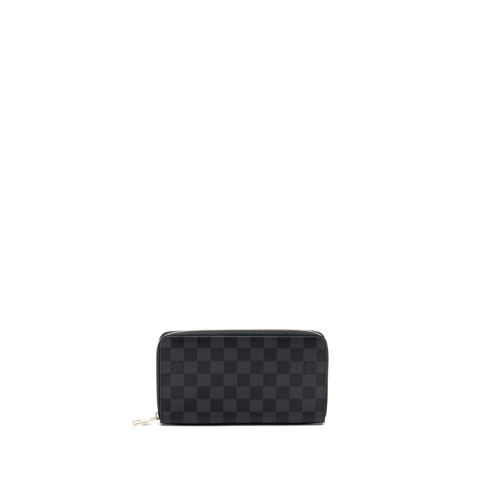 LOUIS VUITTON ZIPPY ORGANISER DAMIER GRAPHITE CANVAS BLACK SHW