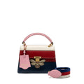 GUCCI QUEEN MARGARET TOP HANDLE BAG CALFSKIN MULTICOLOR GHW