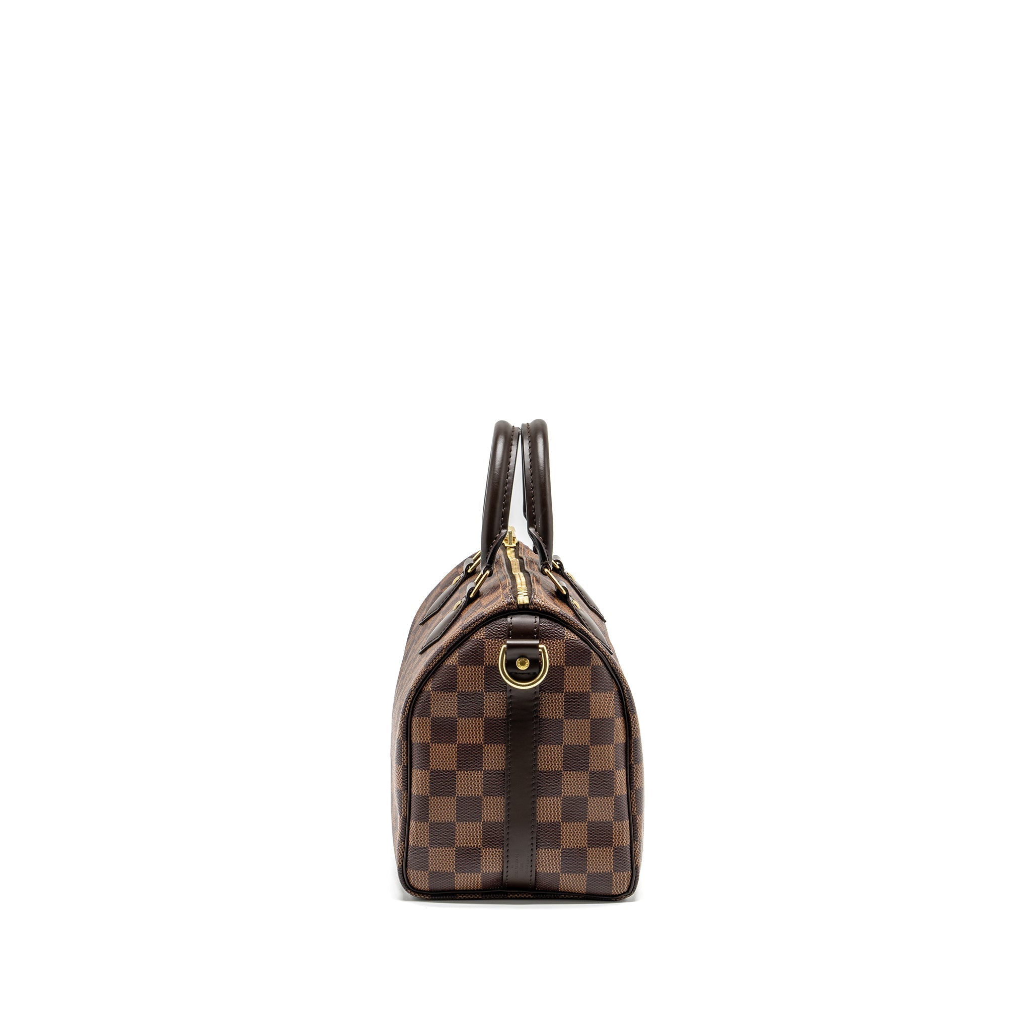 LOUIS VUITTON SPEEDY BANDOULIERE 25 DAMIER EBENE GHW