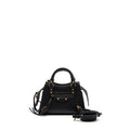 BALENCIAGA NEO CLASSIC MINI HANDBAG SMOOTH CALFSKIN BLACK GHW