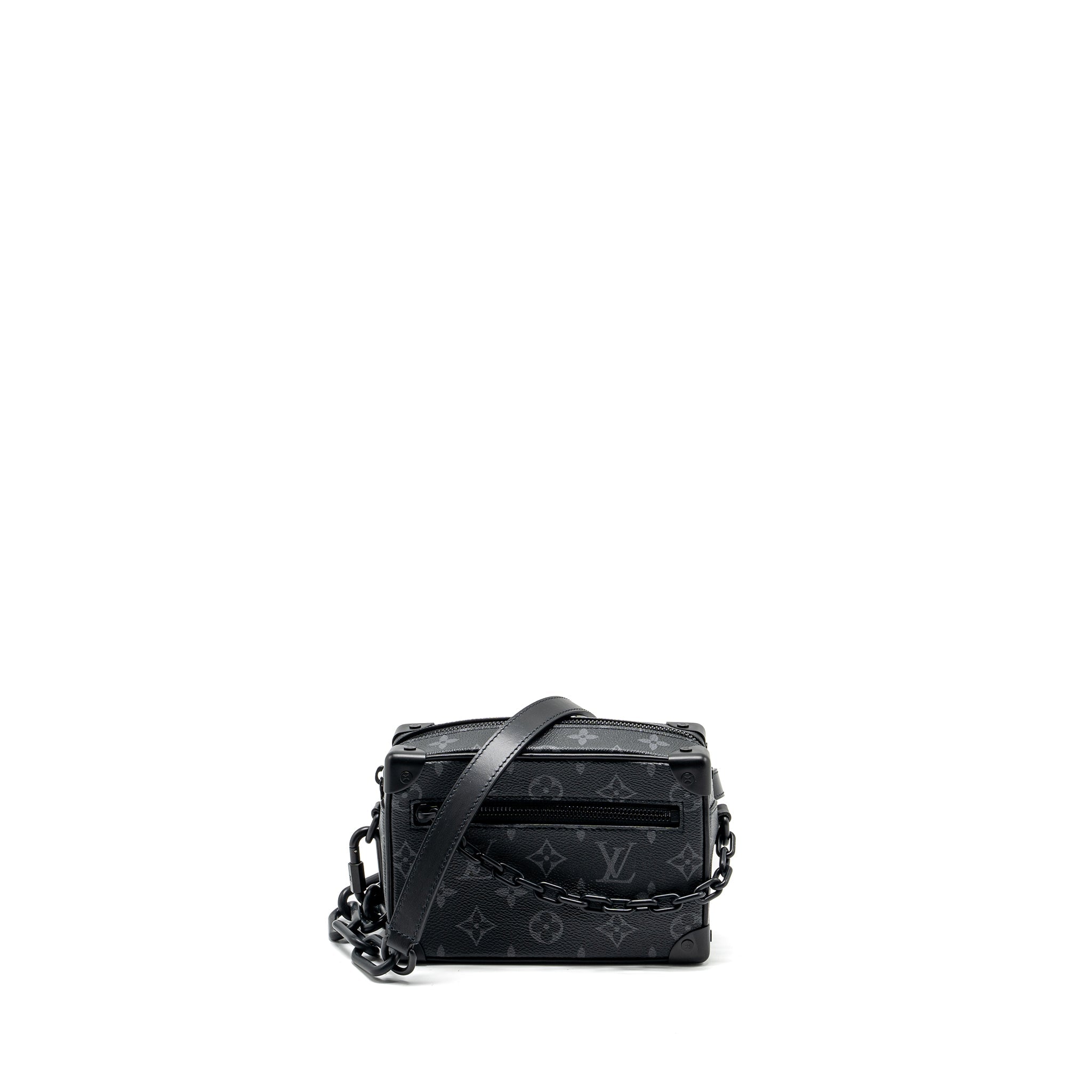 LOUIS VUITTON MINI SOFT TRUNK MONOGRAM ECLIPSE CANVAS BLACK HARDWARE