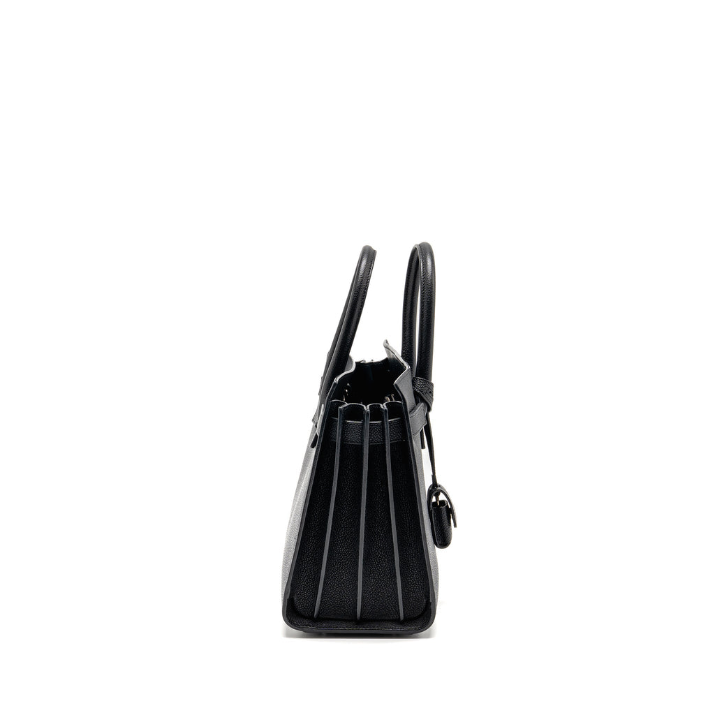 SAINT LAURENT SAC DE JOUR GRAINED CALFSKIN BLACK SHW