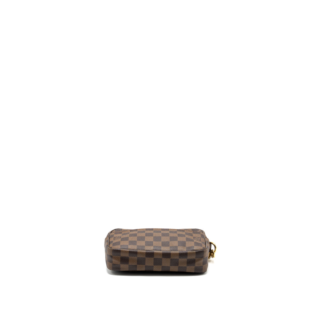 LOUIS VUITTON POUCH DAMIER EBENE GHW