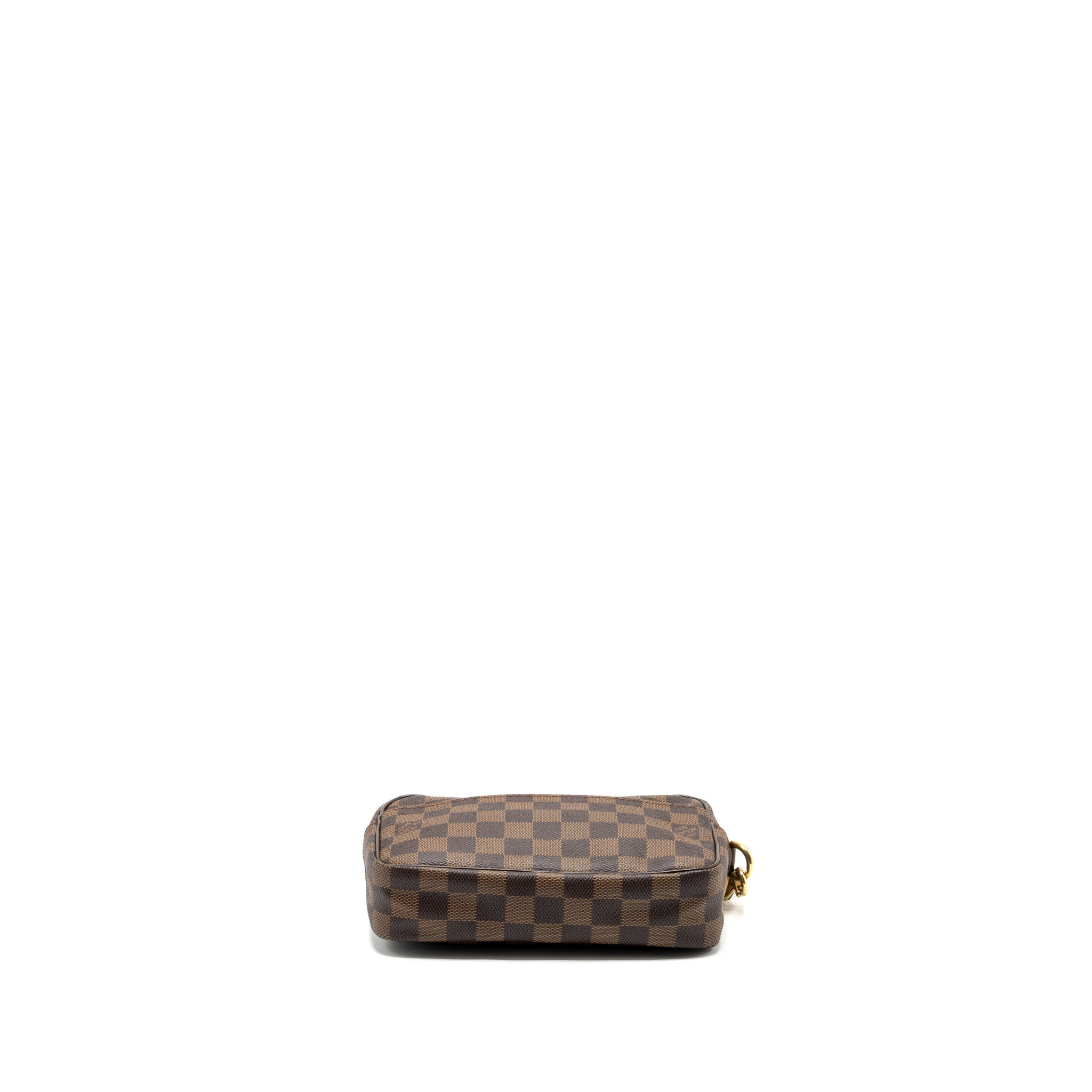 LOUIS VUITTON POUCH DAMIER EBENE GHW