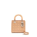 DIOR MEDIUM LADY DIOR PATENT LIGHT PINK SHW