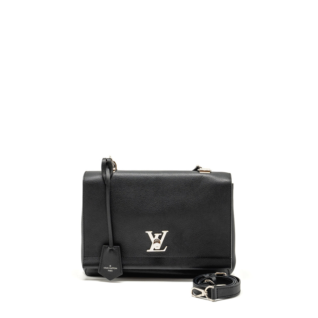 LOUIS VUITTON LOCK ME BAG CALFSKIN BLACK SHW