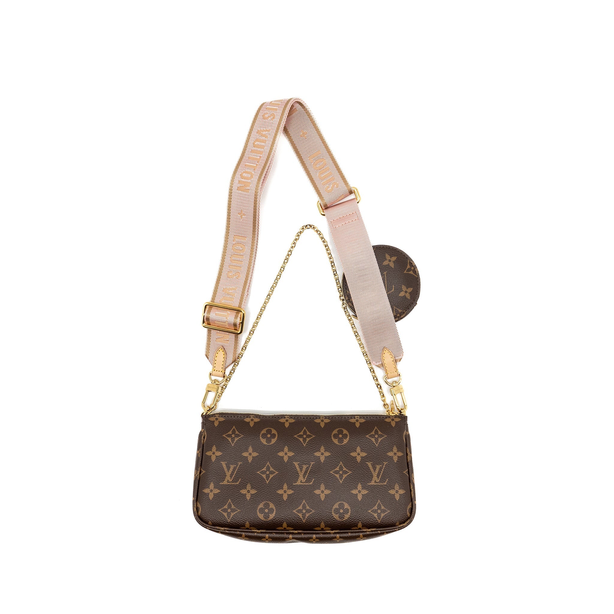 LOUIS VUITTON MULTI POCHETTE ACCESSOIRES MONOGRAM CANVAS GHW
