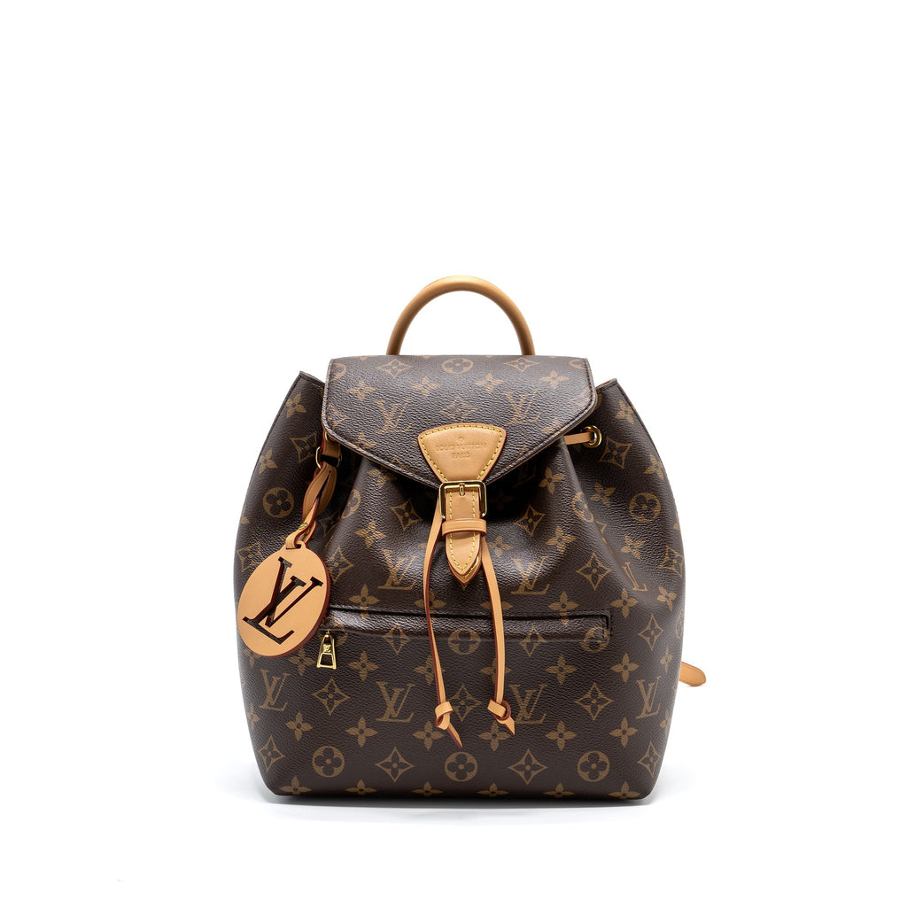 LOUIS VUITTON MONTSOURIS PM BACKPACK MONOGRAM CANVAS / LEATHER GHW (NEW VERSION)