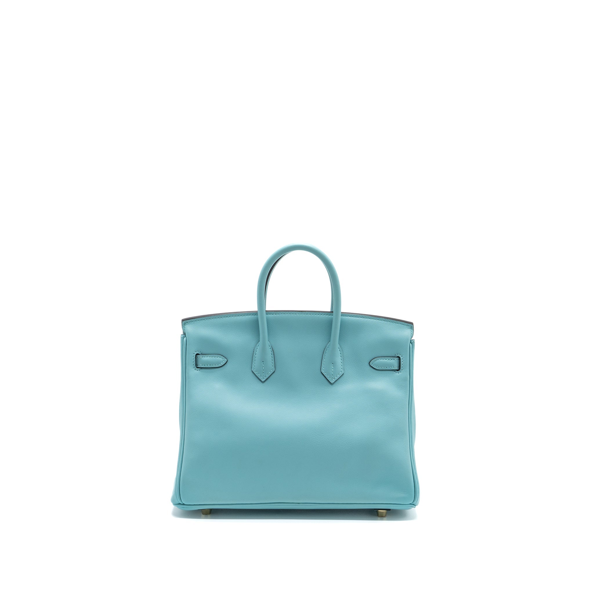 HERMES BIRKIN 25 SWIFT 3P BLUE ATOLL GHW