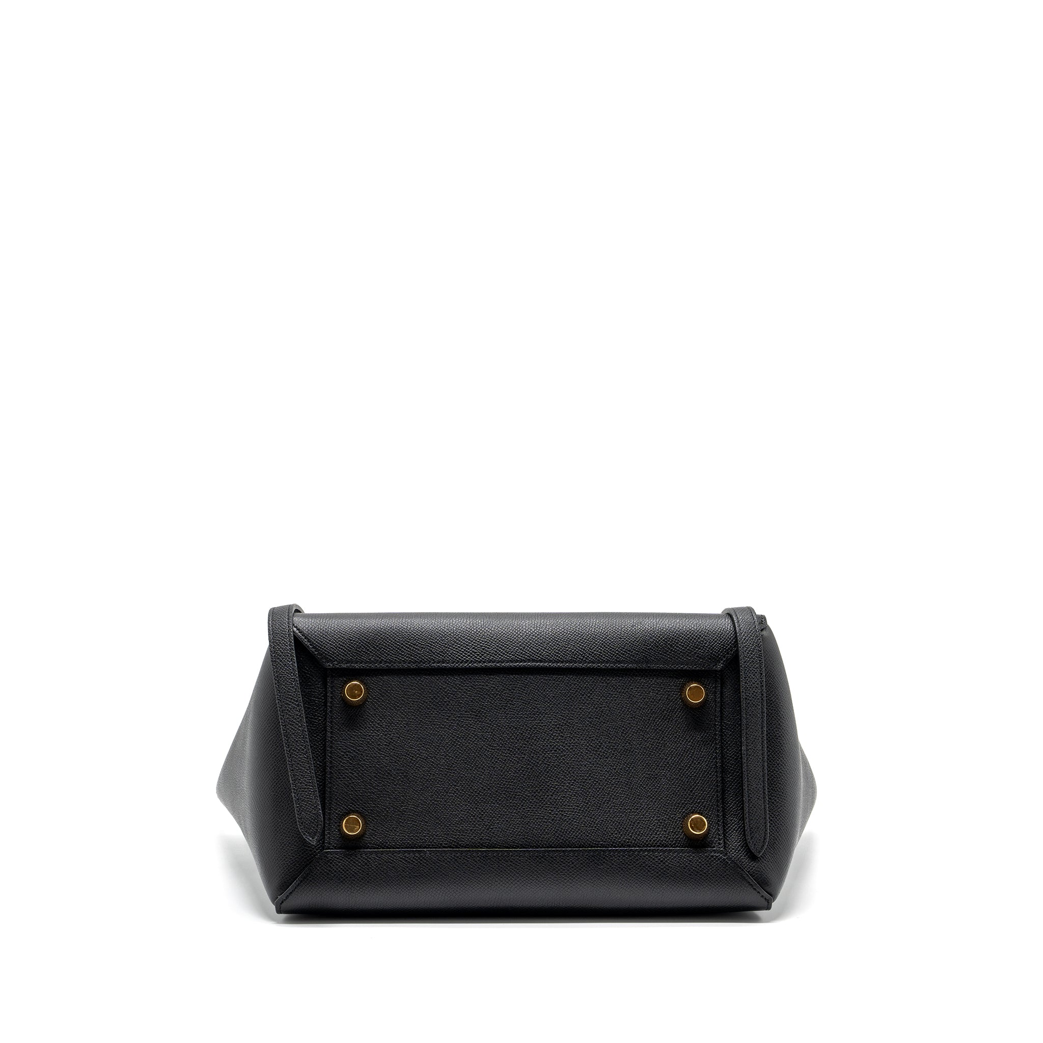 CELINE MINI BELT BAG GRAINED CALFSKIN BLACK GHW