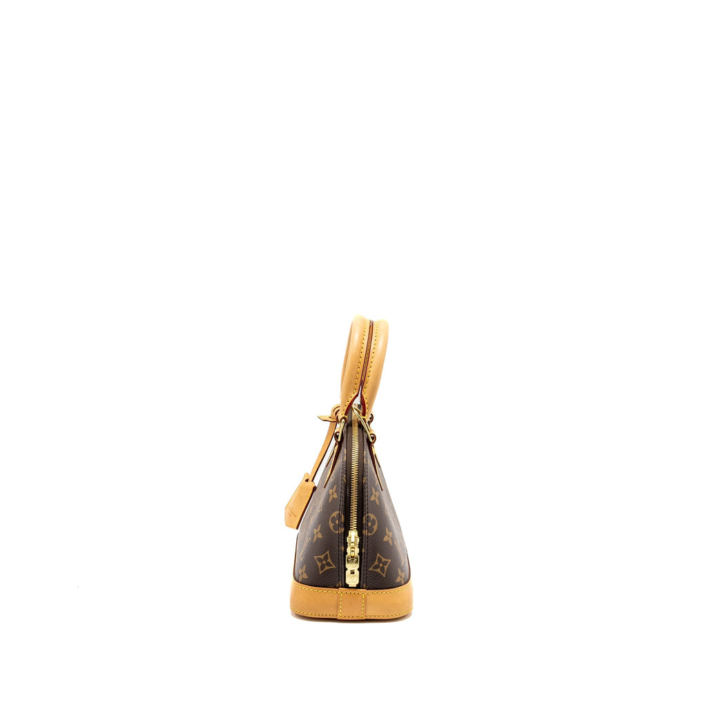 LOUIS VUITTON ALMA BB MONOGRAM CANVAS GHW