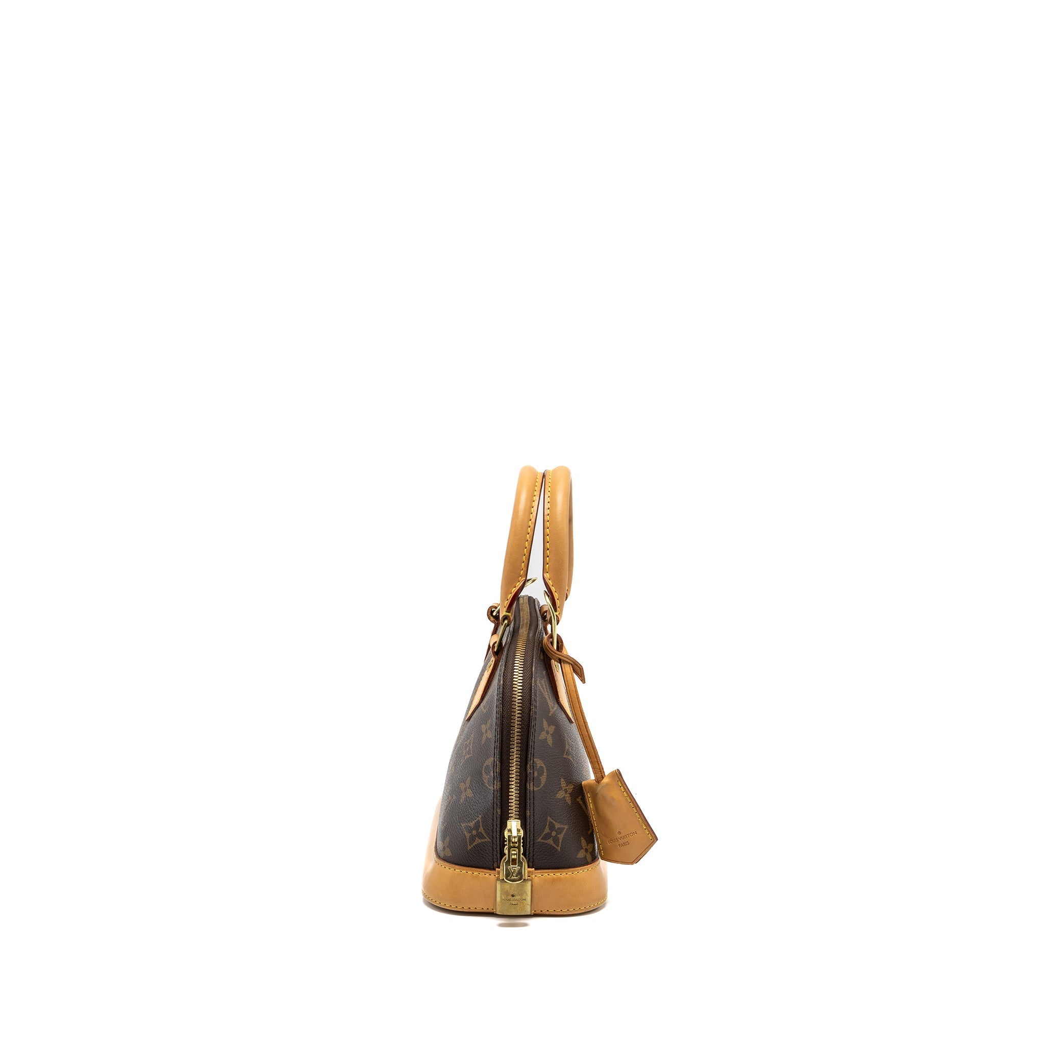 LOUIS VUITTON ALMA BB MONOGRAM CANVAS GHW