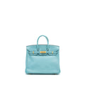 HERMES BIRKIN 25 SWIFT 3P BLUE ATOLL GHW