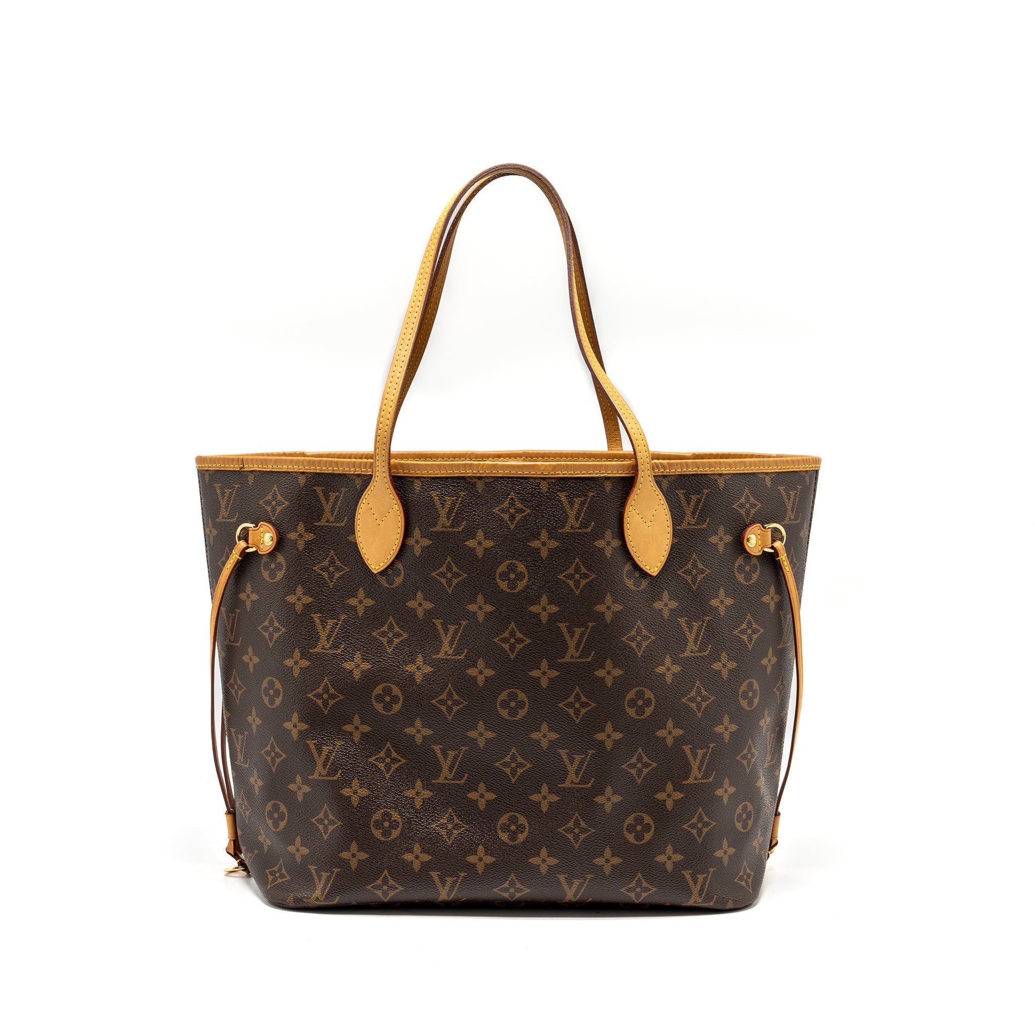 LOUIS VUITTON NEVERFULL MM MONOGRAM CANVAS GHW