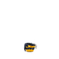 LOEWE ELEPHANT KEY RING POUCH CALFSKIN DARK BLUE/YELLOW SHW