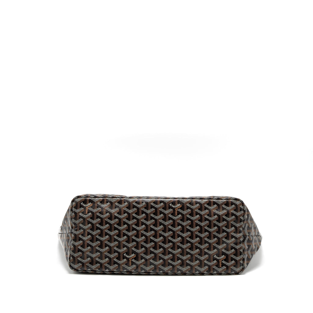 GOYARD SAINT LOUIS PM TOTE BAG GOYARDINE CANVAS SHW