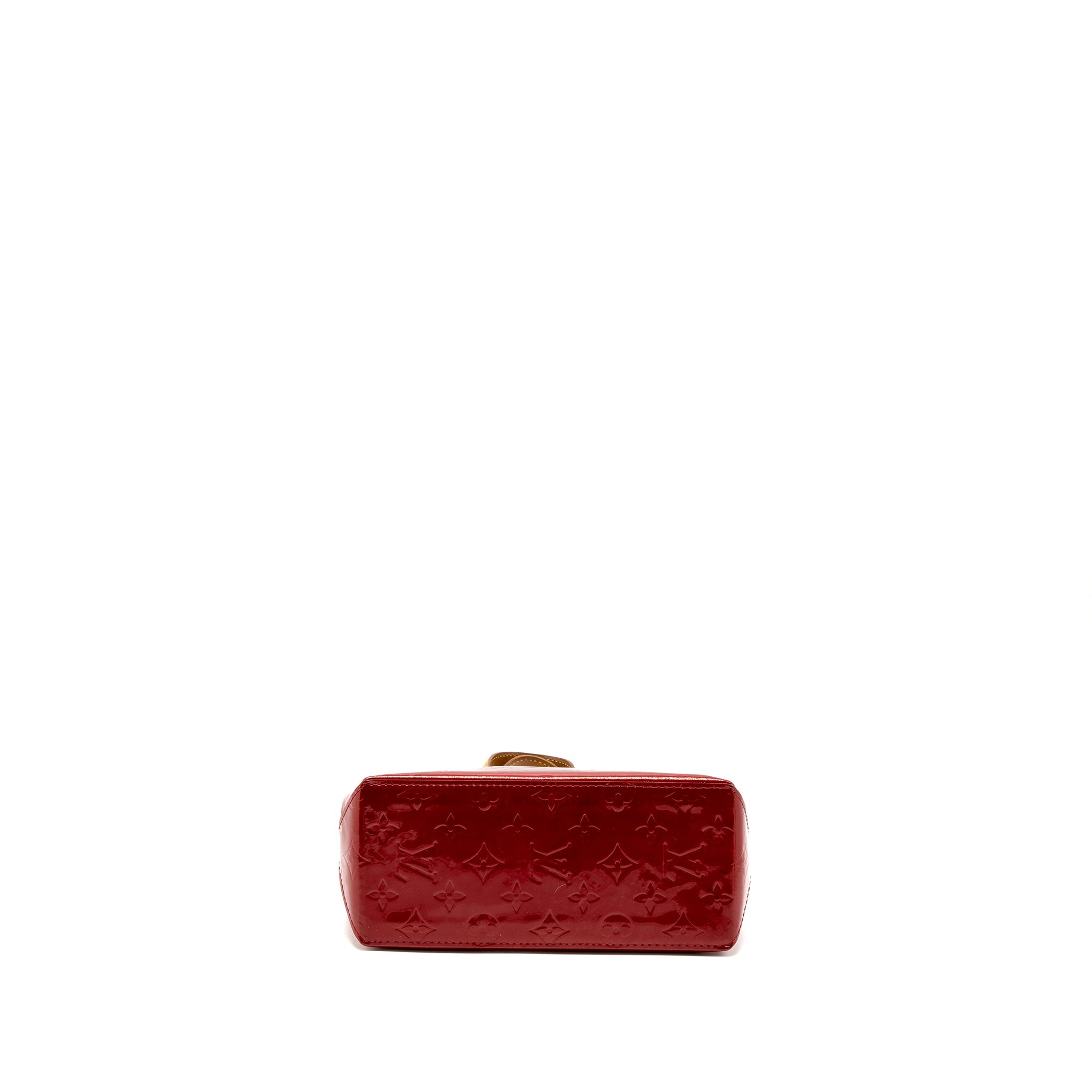 LOUIS VUITTON VERNICE CATALINA BB TOTE BAG PATENT RED GHW
