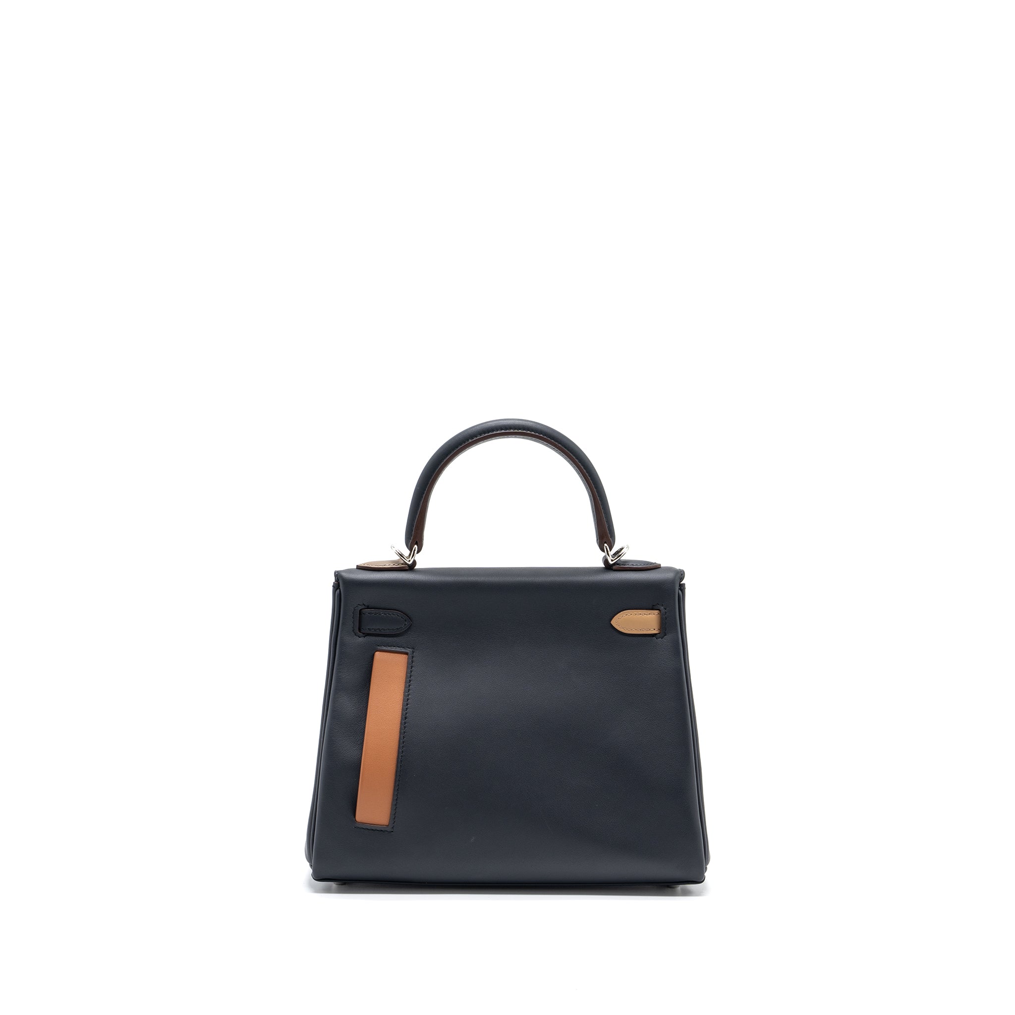 HERMES KELLY COLORMATIC SWIFT BLUE NUIT/CHAI/ETOUPE/GOLD/BLACK SHW