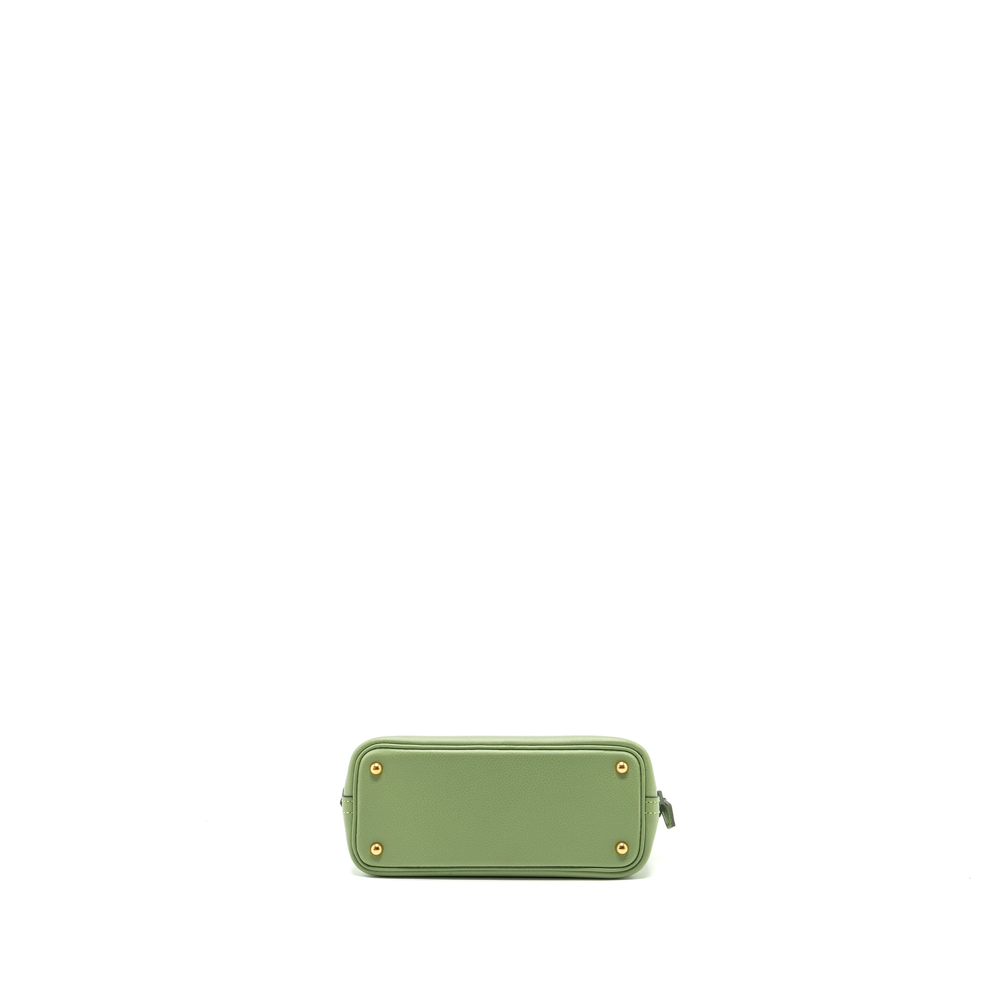 HERMES MINI BOLIDE EVERCOLOR VERT CRIQUET GWH