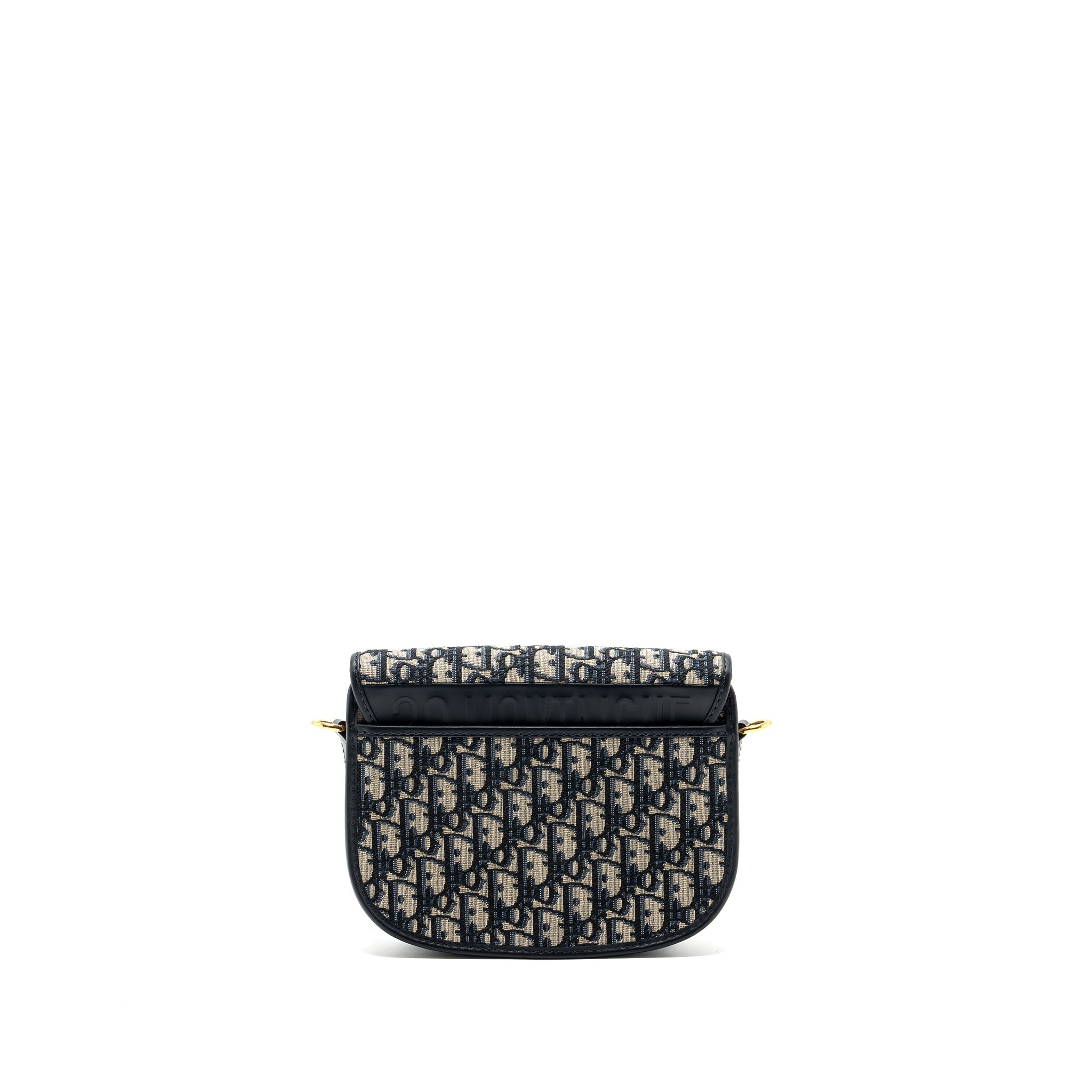 DIOR BOBBY BAG BLUE DIOR OBLIQUE JACQUARD GHW
