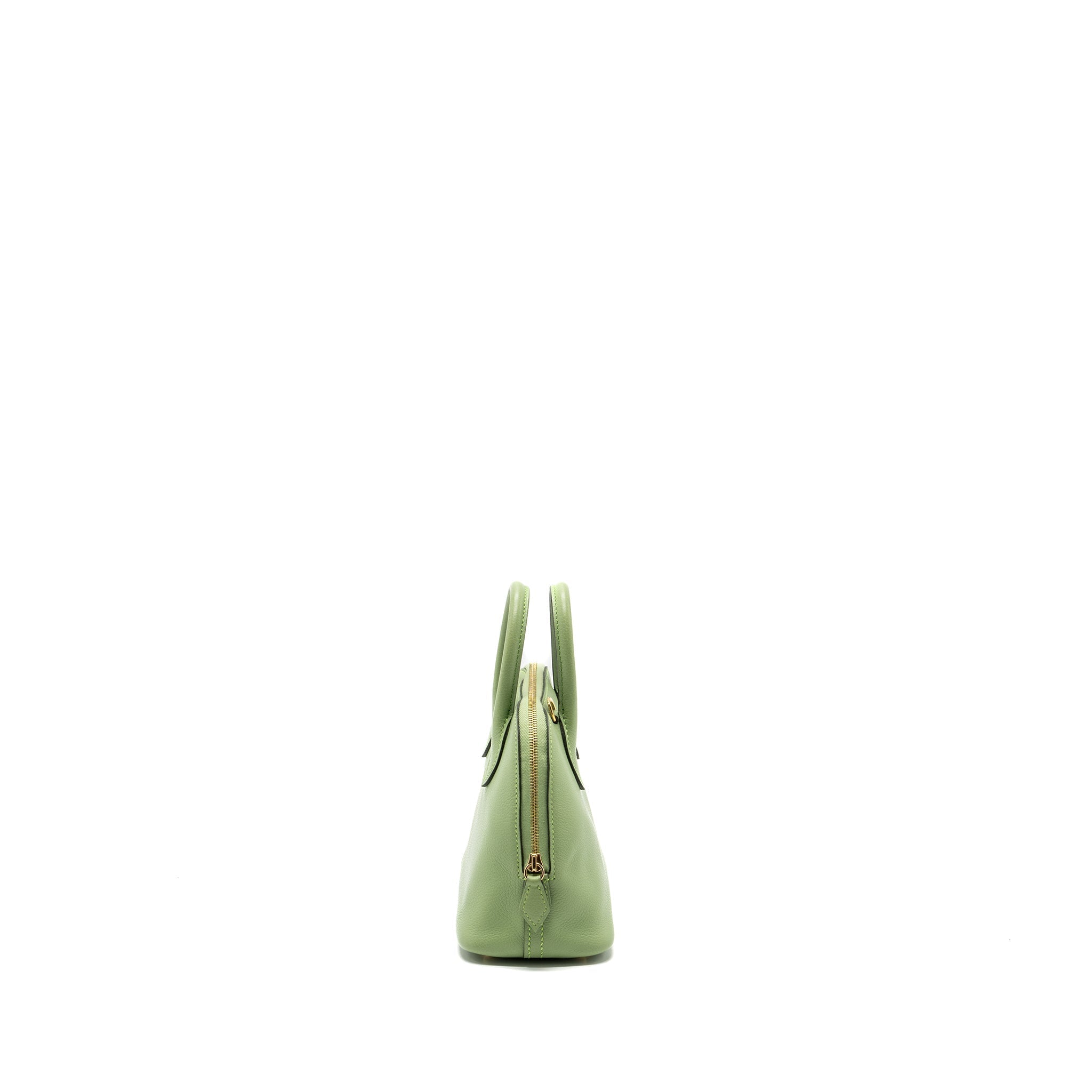 HERMES MINI BOLIDE EVERCOLOR VERT CRIQUET GWH