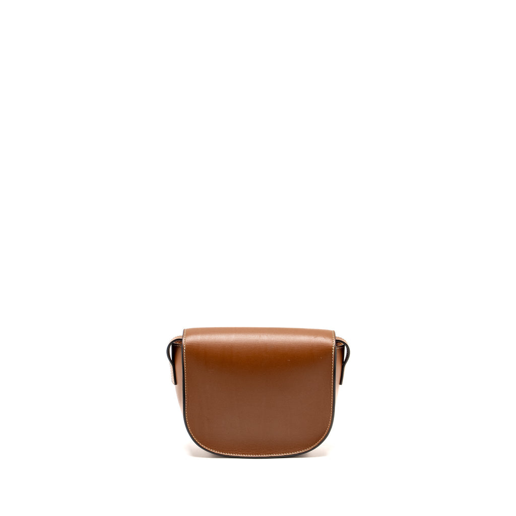 CELINE FOLCO CUIR TRIOMPHE SMOOTH CALFSKIN TAN GHW