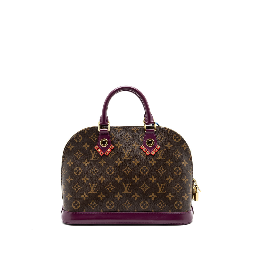 LOUIS VUITTON ALMA PM LIMITED EDITION MONOGRAM CANVAS GHW