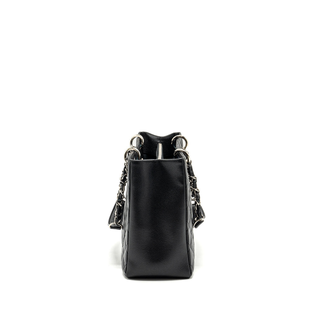 CHANEL GRAND SHOPPING TOTE CAVIAR BLACK SHW