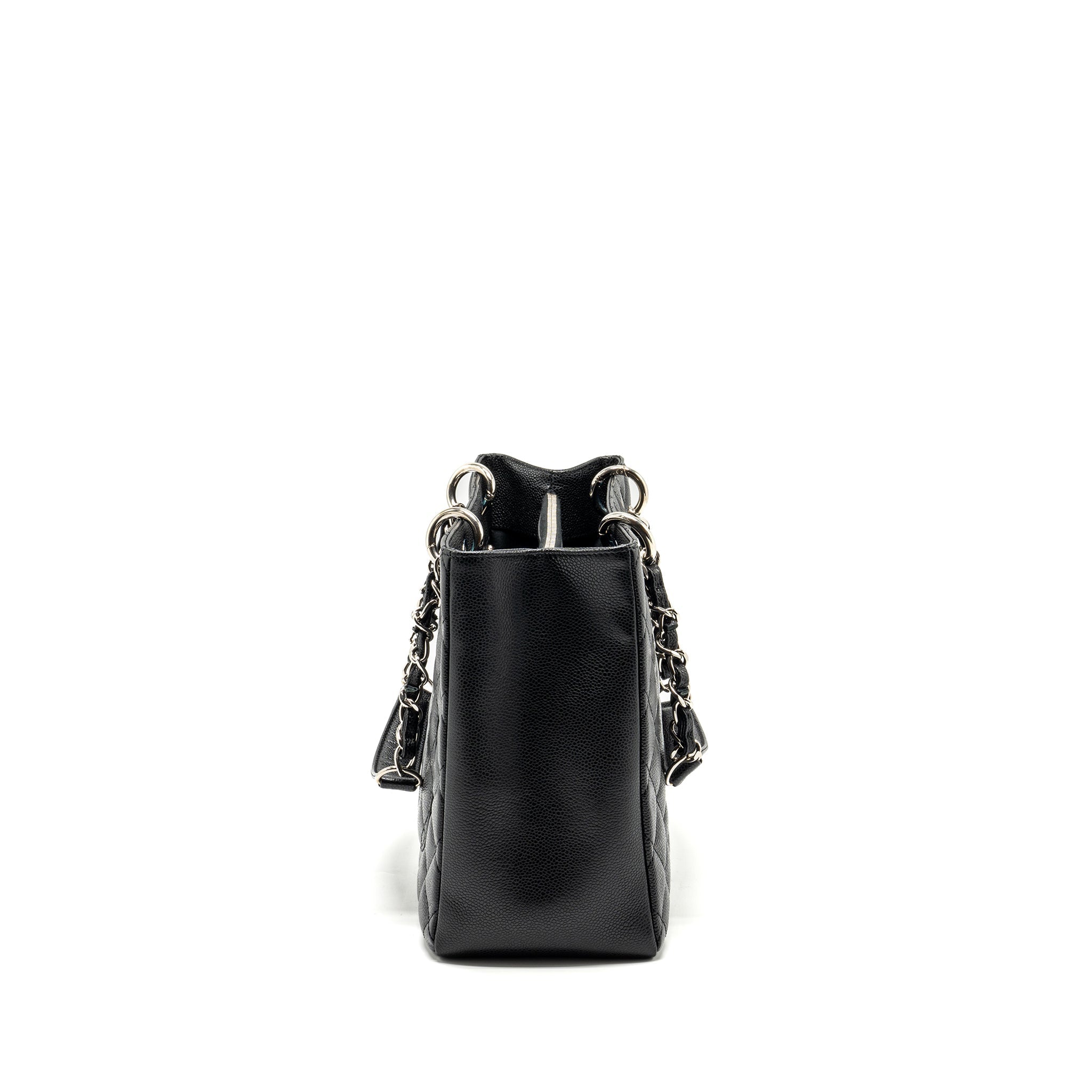 CHANEL GRAND SHOPPING TOTE CAVIAR BLACK SHW