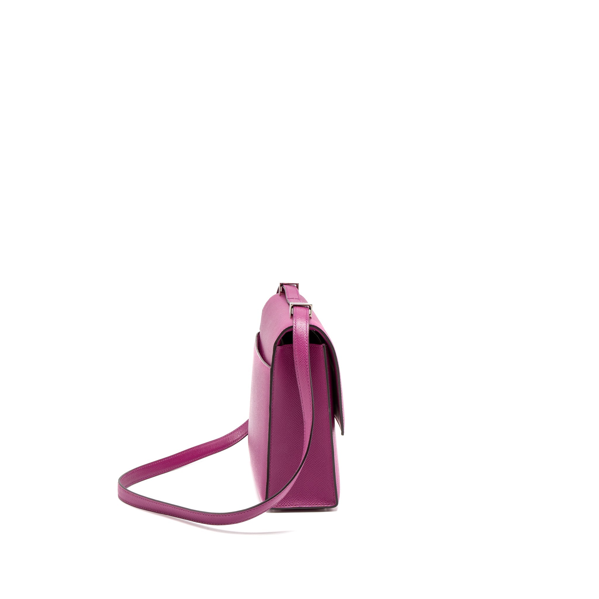 HERMES VERROU 21 EPSOM L3 ROSE PURPLE SHW