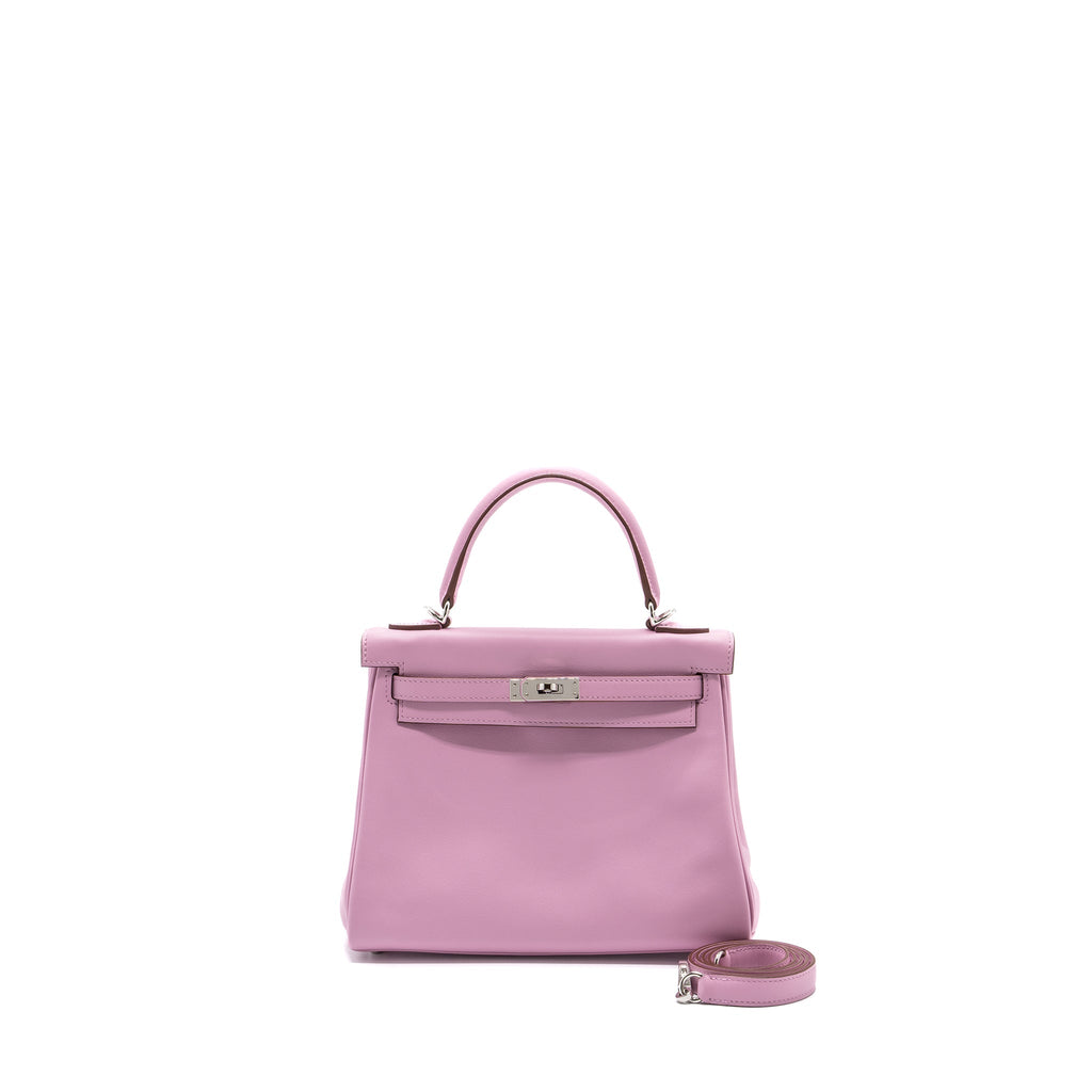 HERMES KELLY 25 SWIFT X9 MAUVE SYLVESTRE SHW