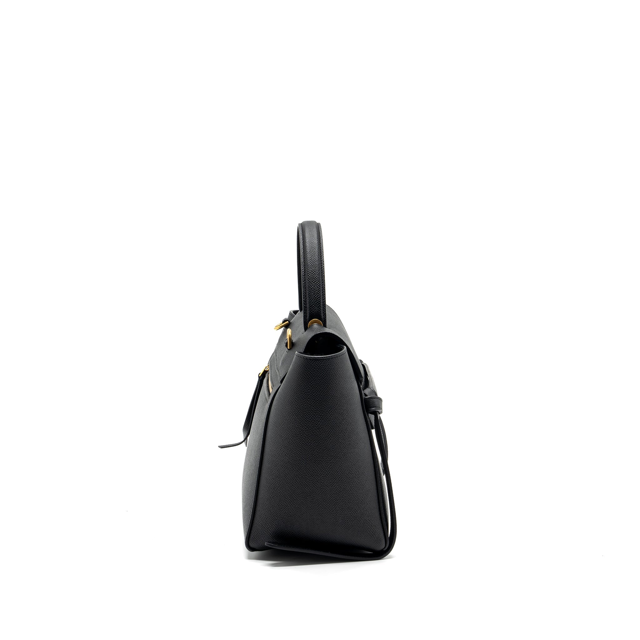 CELINE MICRO BELT BAG CALFSKIN BLACK GHW