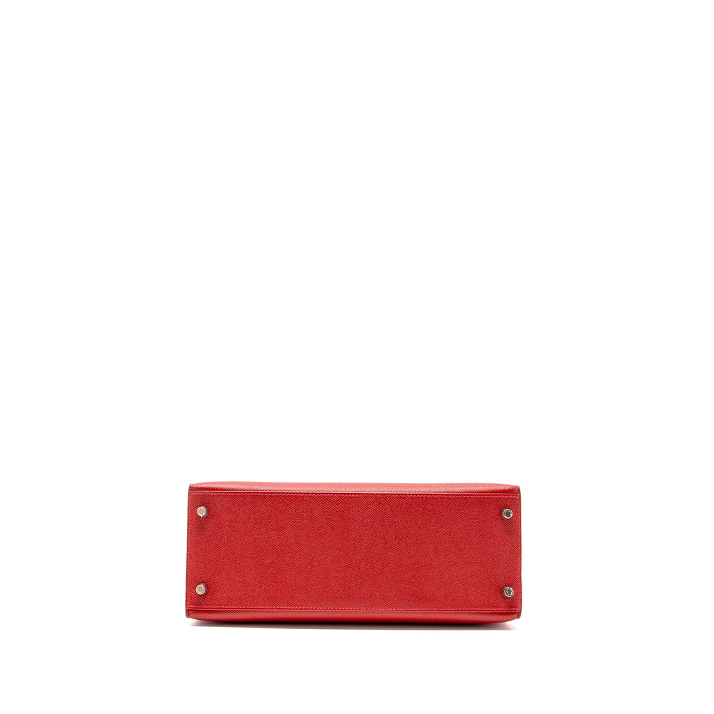 HERMES KELLY 28 EPSOM Q5 ROUGE CASAQUE SHW