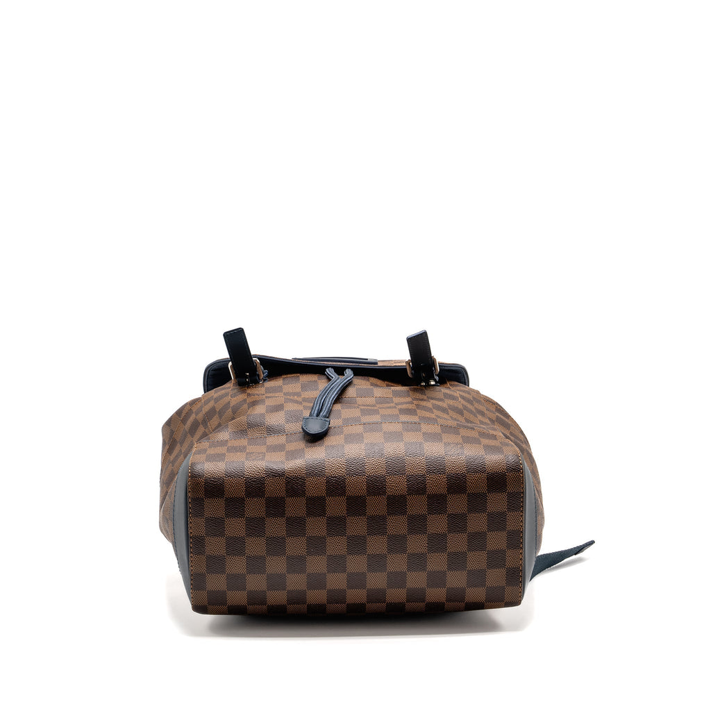 LOUIS VUITTON RUNNER BACKPACK DAMIER EBENE CANVAS/LEATHER SHW