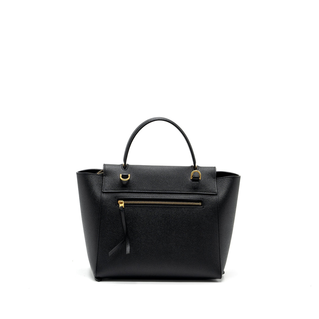 CELINE MICRO BELT BAG CALFSKIN BLACK GHW