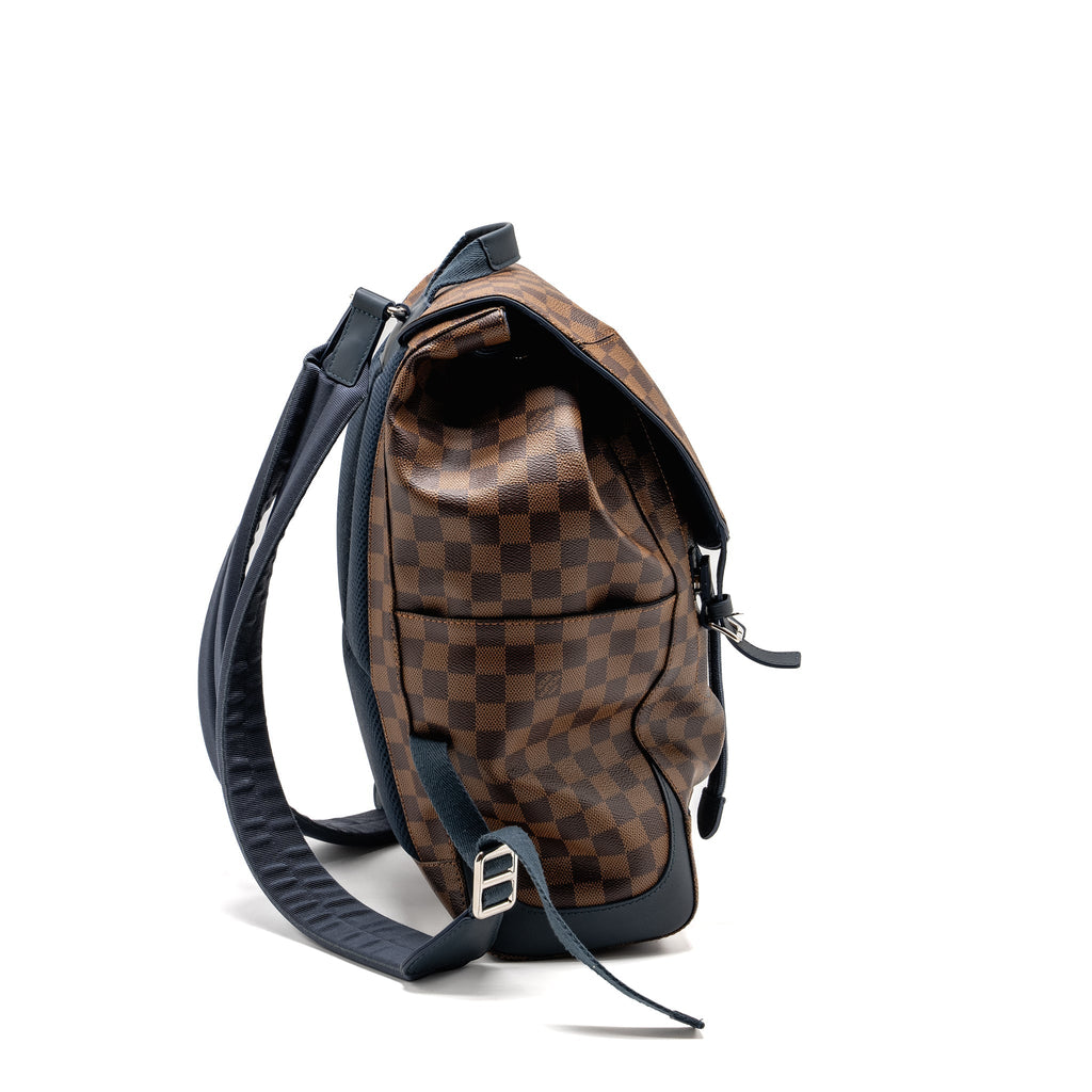 LOUIS VUITTON RUNNER BACKPACK DAMIER EBENE CANVAS/LEATHER SHW