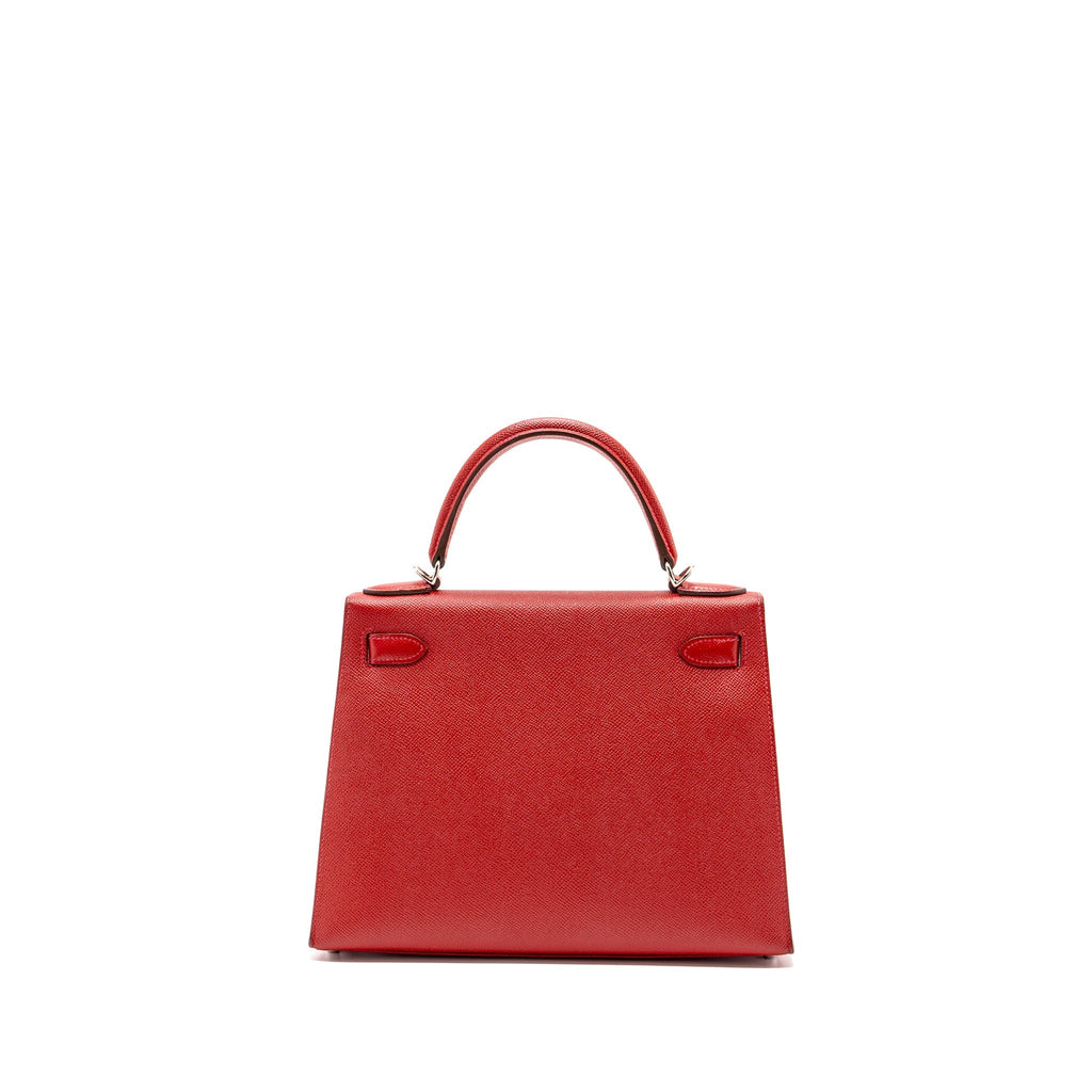 HERMES KELLY 28 EPSOM Q5 ROUGE CASAQUE SHW