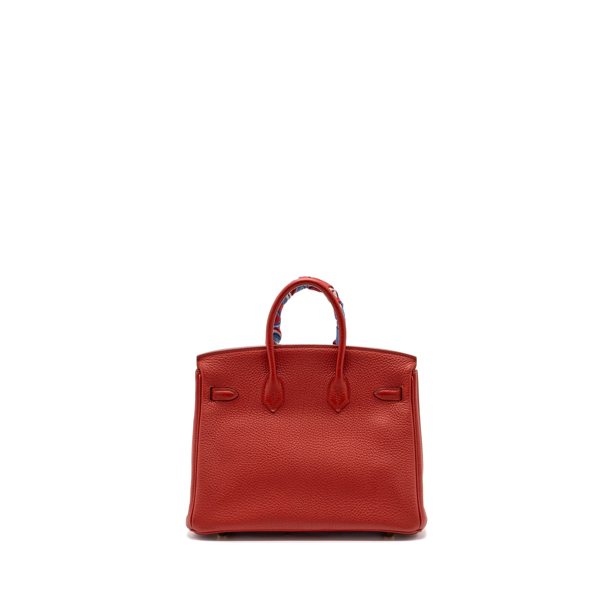 HERMES BIRKIN 25 TOGO 5E VERMILLON GHW