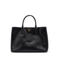 PRADA LARGE TOTE BAG SAFFIANO CALFSKIN BLACK GHW