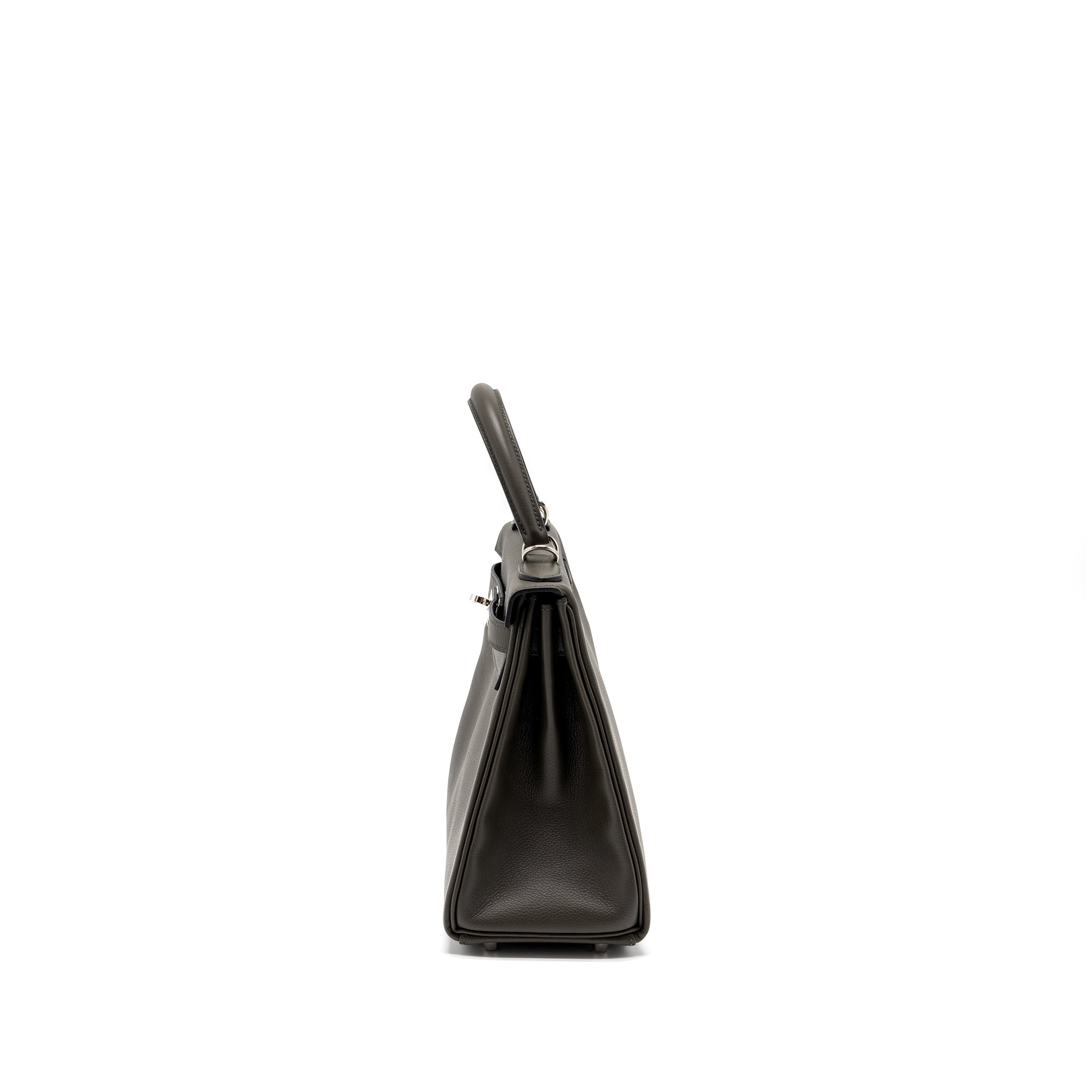 HERMES KELLY 28 EVERCOLOR VERT DE GRIS SHW