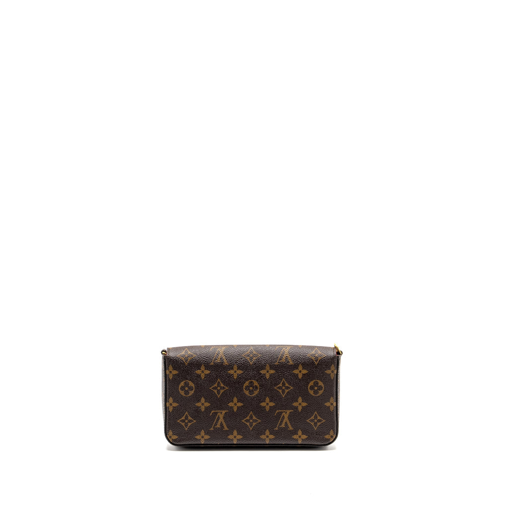 LOUIS VUITTON FELICIE POCHETTE MONOGRAM CANVAS GHW