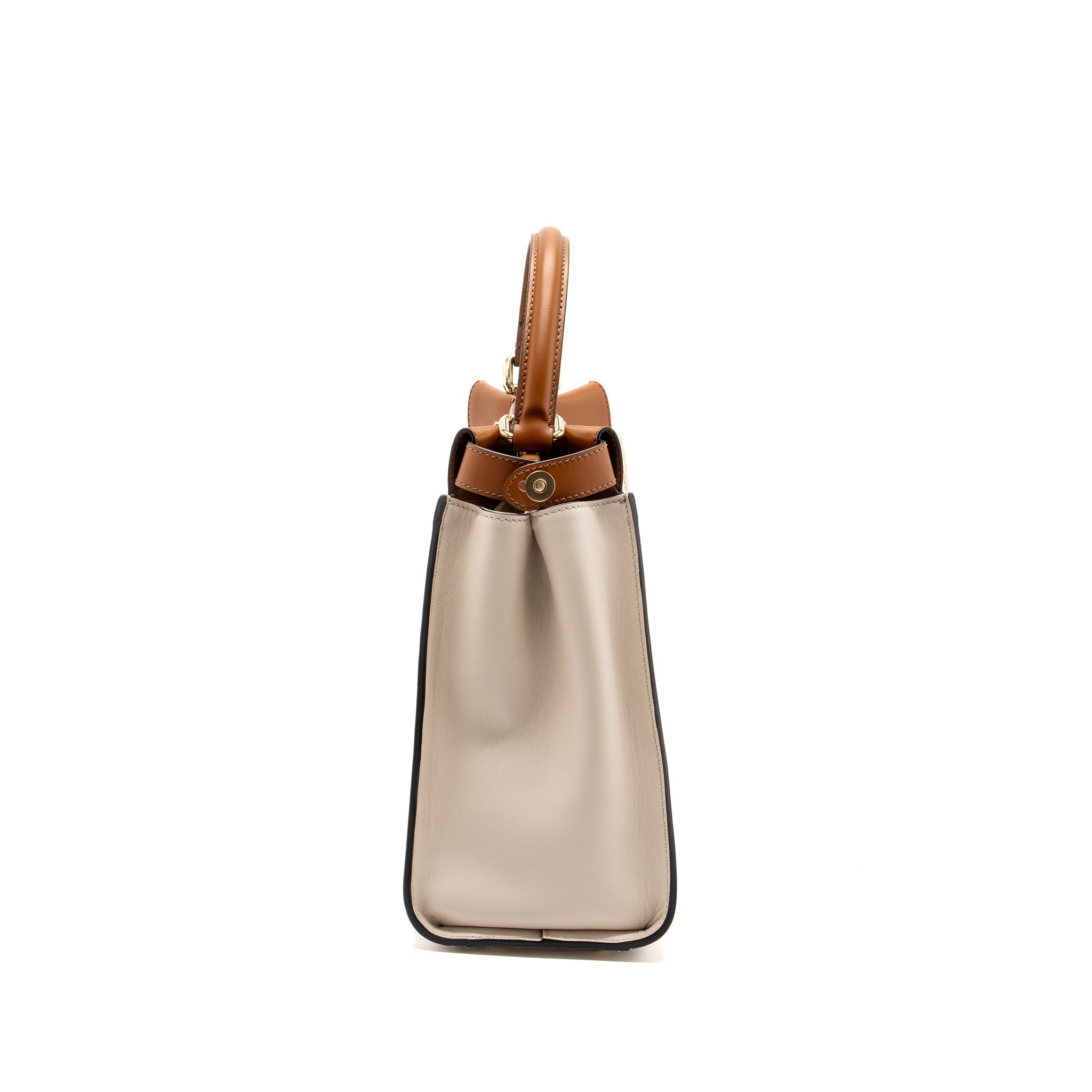 FENDI MEDIUM PEEKABOO BAG CALFSKIN MULTICOLOUR GHW