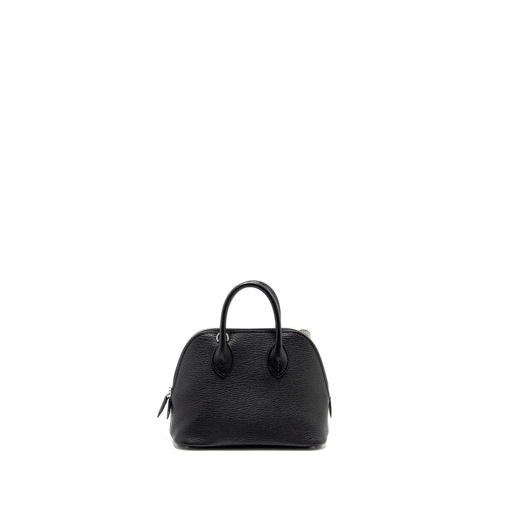 HERMES MINI BOLIDE CHEVRE MYSORE BLACK SHW