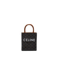 CELINE MINI VERTICAL CABAS TRIOMPHE CANVAS BROWN GHW