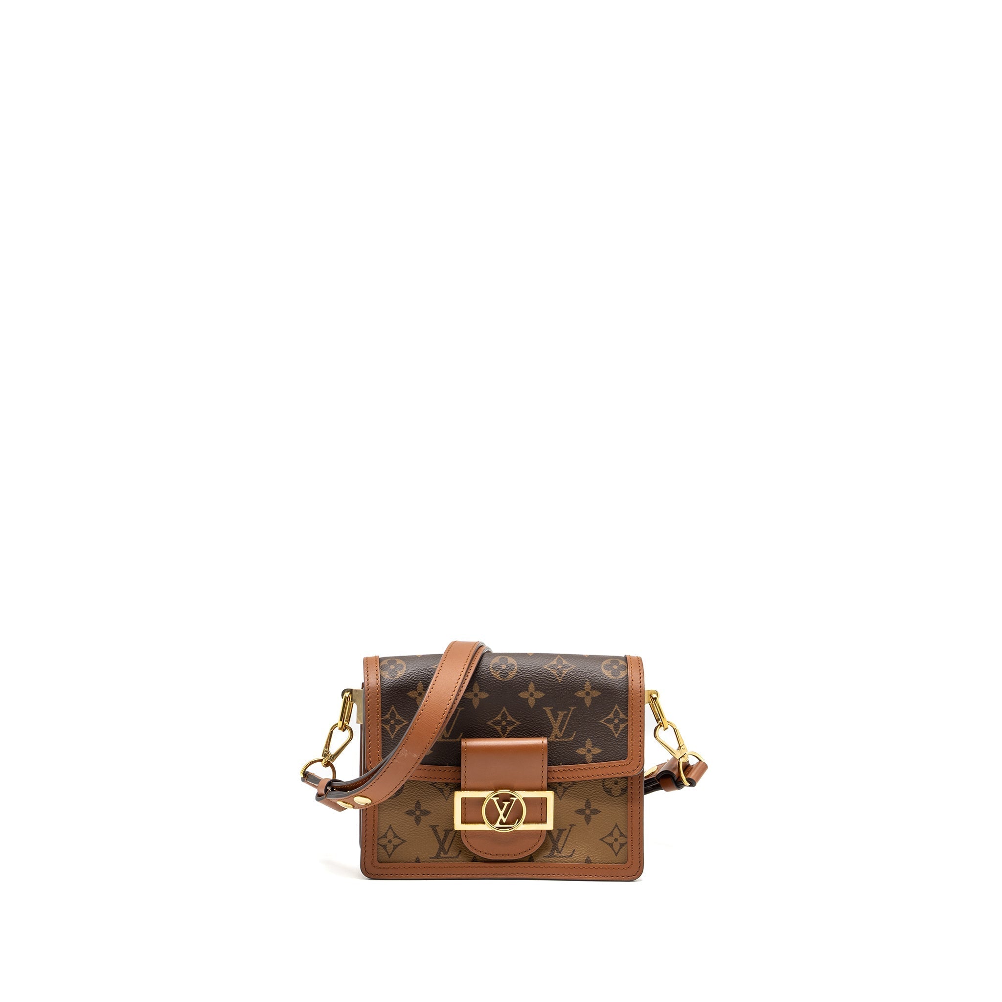 LOUIS VUITTON MINI DAUPHINE MONOGRAM CANVAS GHW