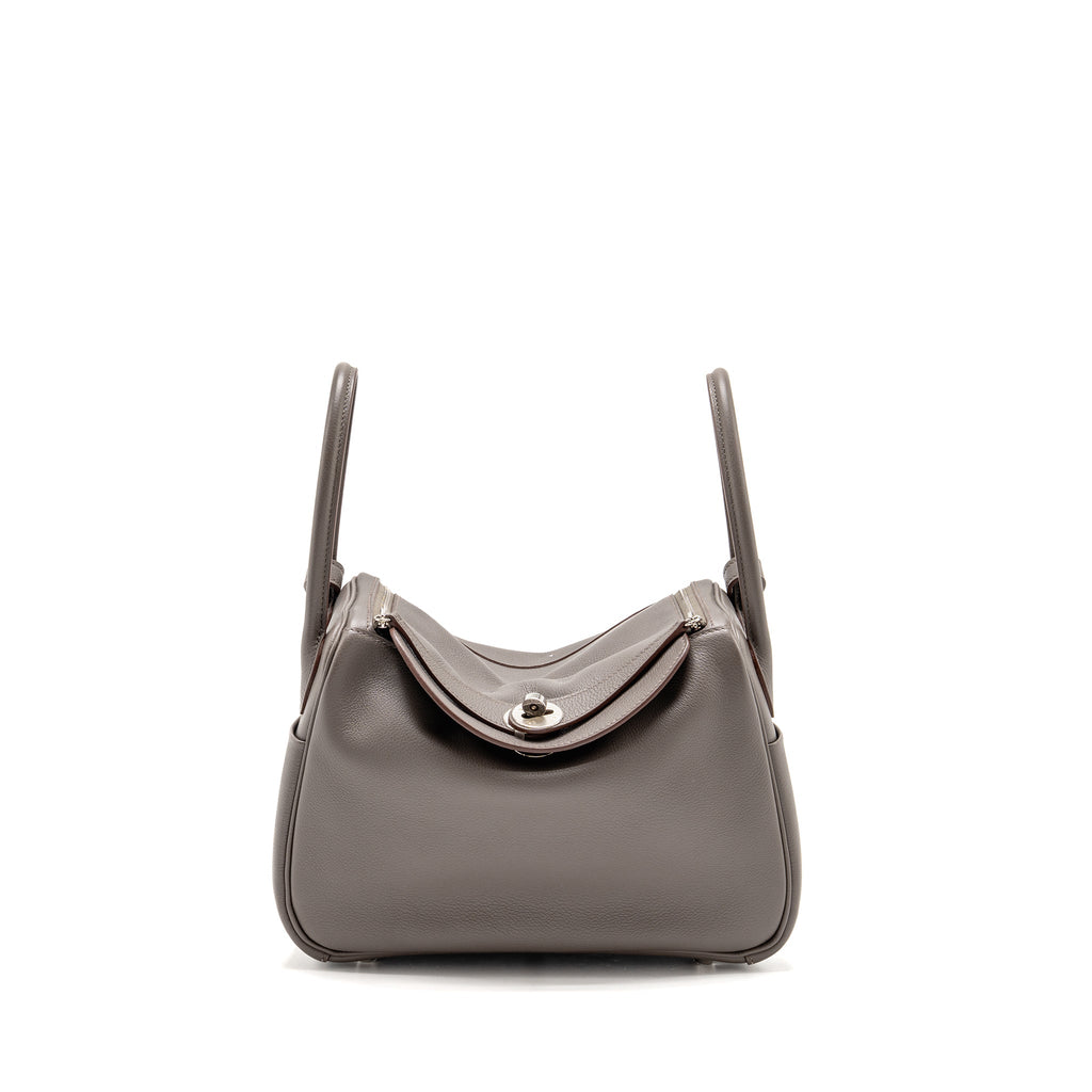 HERMES LINDY 26 EVERCOLOR 8F GRIS ETAIN SHW