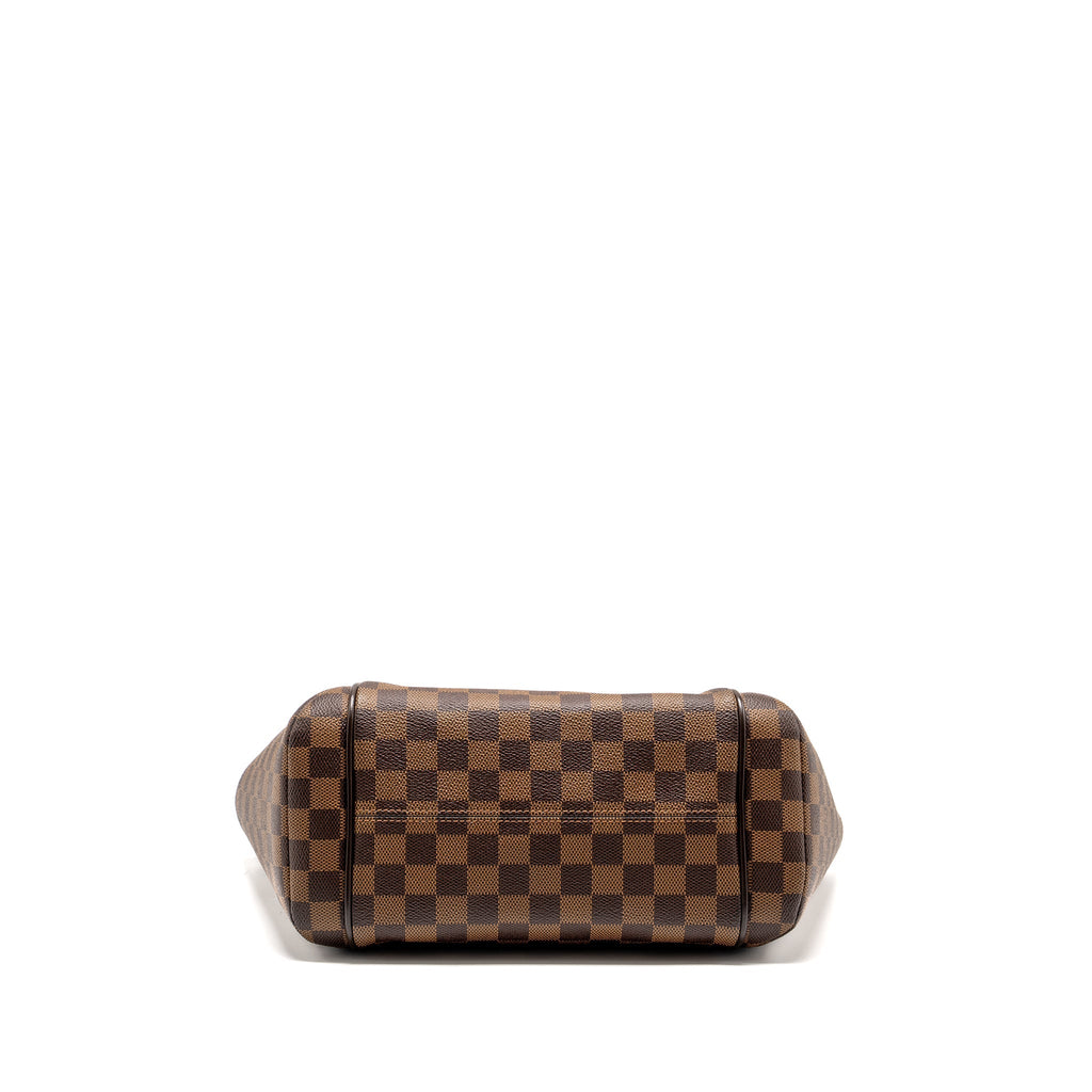 LOUIS VUITTON TOTALLY PM TOTE BAG DAMIER EBENE CANVAS GHW
