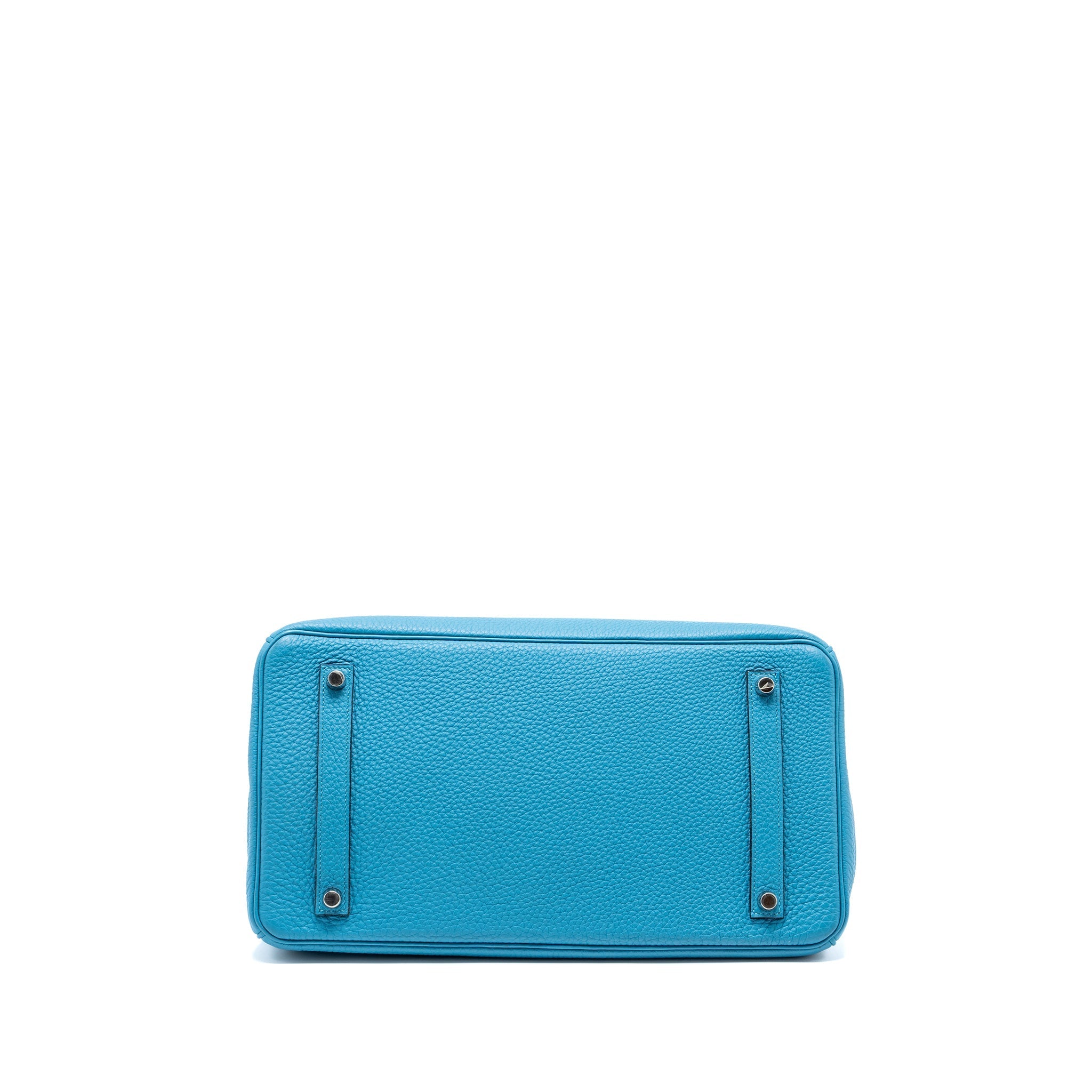 HERMES BIRKIN 35 TOGO TURQUOISE BLUE SHW