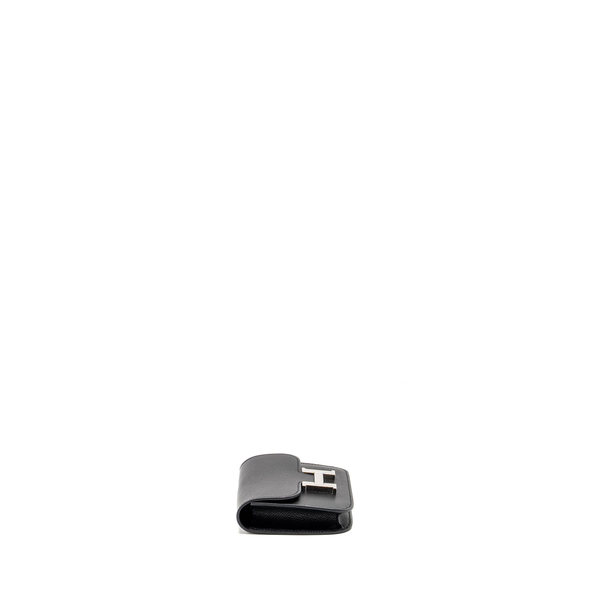 HERMES CONSTANCE SLIM EPSOM BLACK SHW