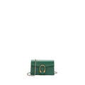 GUCCI DIONYSUS SUPER MINI LEATHER GREEN GHW